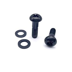 Buy BININIU Black T25 Titanium Bracket Bolts for Sram Flat Mount ...