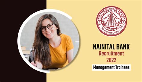 Nainital Bank MT Recruitment 2022 for 40 Management Trainees Posts