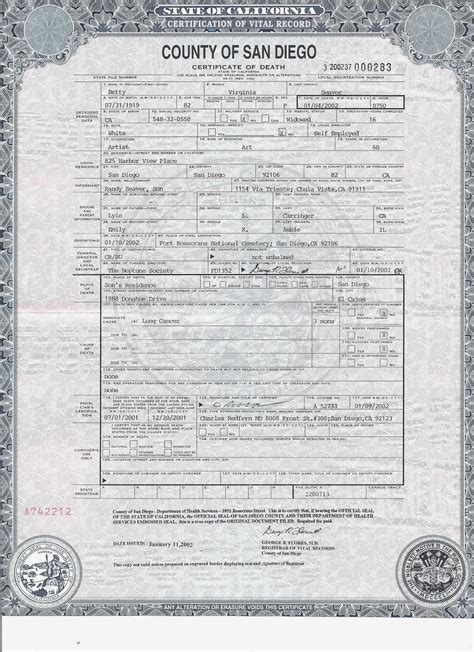 Genea-Musings: Treasure Chest Thursday - Post 193: Death Certificate ...