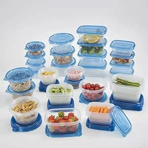 Buy Mainstays 92PC Multi Size Food Storage Container Set, Assorted ...
