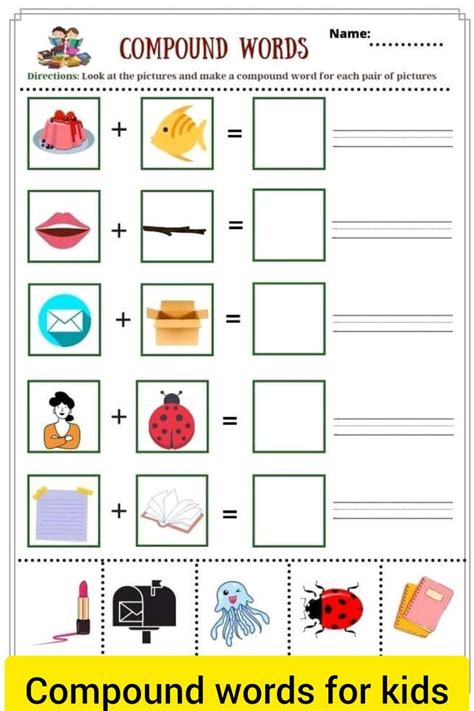 Image result for Compound Words Lesson