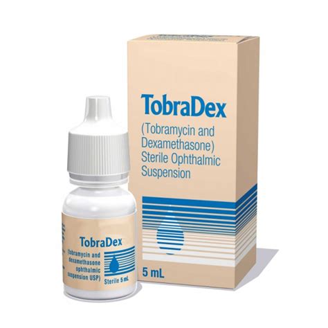 Tobradex®, Ophthalmic Drops, 5mL Bottle | McGuff Medical Products