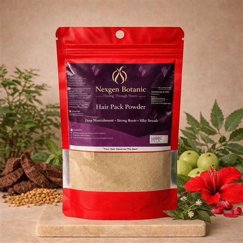 NexGen Botanic Hair Growth Pack 100 g — Herbal Hair Mask for Growth