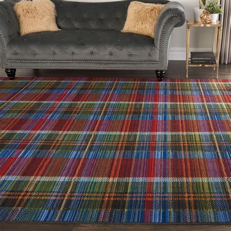 Stylish Henry Plaid Floor Covering