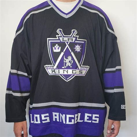 Los Angeles Kings Jersey Vintage 1998-2002 - XXL -... - Depop