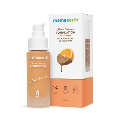 Mamaearth Toffee Glow Foundation for 2x Instant Glow -30 ml