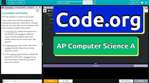 Code.org Conditionals Practice 4.7 的图像结果
