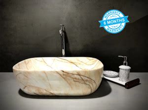 ALPHA Ultra Premium Designer Ceramic Wash Basin(M63) (18*13*5.1)(M63 ...