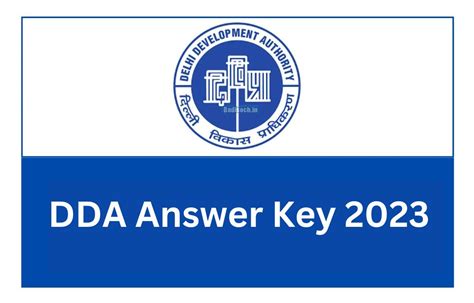 DDA ASO Answer Key 2023 Out, Download link, Raise Objection