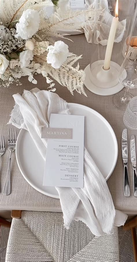 Pin by Rachael Gleason on Engagement party | Wedding table settings ...