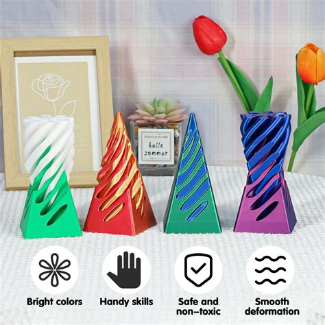 Snapklik.com : 3D Printed Spiral Cone Fidget Toy,Impossible Cone ...