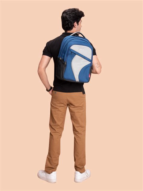 Buy Cosmus Leeds 33L Navy Blue Laptop Backpack Bag Manufacturer