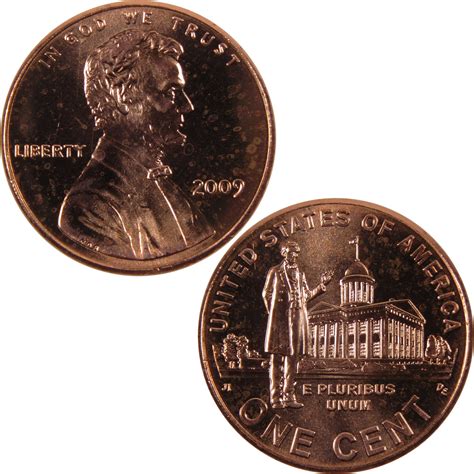 2009 Professional Life Lincoln Bicentennial Cent BU Uncirculated 1c