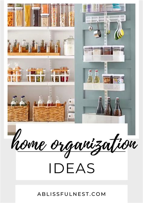 Home Organization Ideas (By Room) - A Blissful Nest