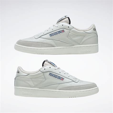 Reebok Footwear Men Club C 85 Vintage Shoes Chalk/Black/Vecblu – Reebok ...
