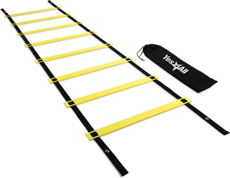 Sports Agility Ladders Agility Ladder Speed Training Equipment, 13FT 9 ...