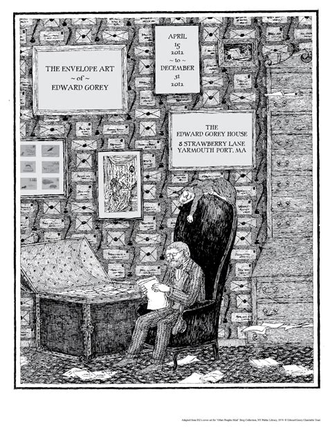 Goreyana: 2012 Edward Gorey House Prints