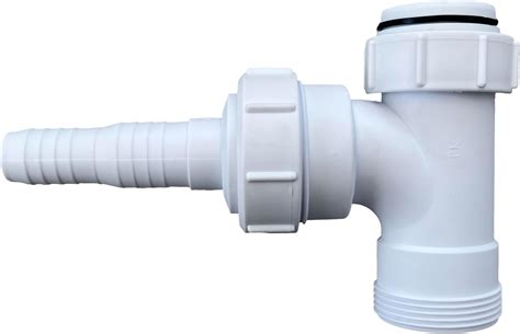 MaKe PRO072 Replacement Washing Machine Trap Nozzle,White,40mm : Amazon ...