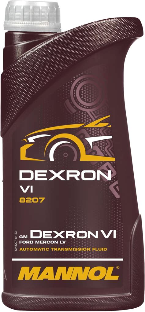 MANNOL 8207 DEXRON VI ATF Fully Synthetic Automatic Transmission fluid ...