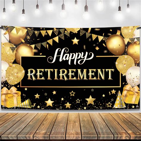 Congratulations On Your Retirement Banner