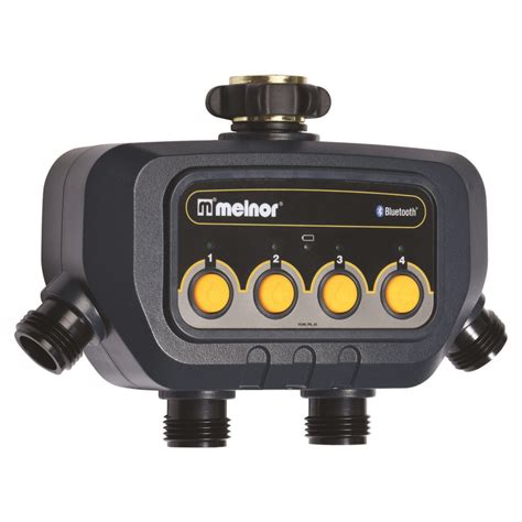 4-Zone Bluetooth® Water Timer – Melnor, Inc.