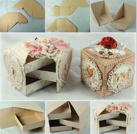 Как сделать шкатулку из бумаги: 10 классных вариантов