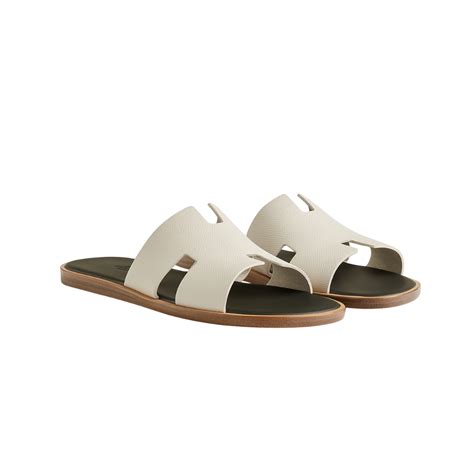 Hermes Izmir Sandal Beige Glaise / Vert ForêT Price in India | Culture ...