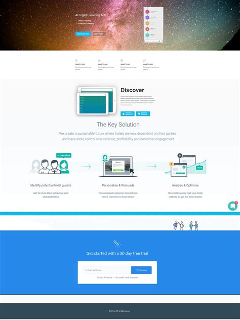 Build landing page for A.I. powered English Learning APP | Freelancer