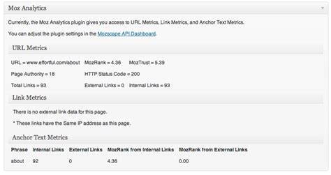 Moz - Moz API - Get Started Aesthetic Aesthetic