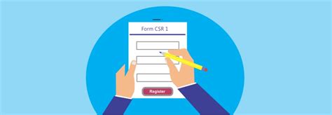 File CSR-1 for Registration of Entities (NGO) for undertaking CSR ...