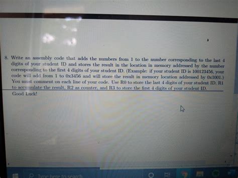 Assembly Code Example Adding Two Numbers 的图像结果