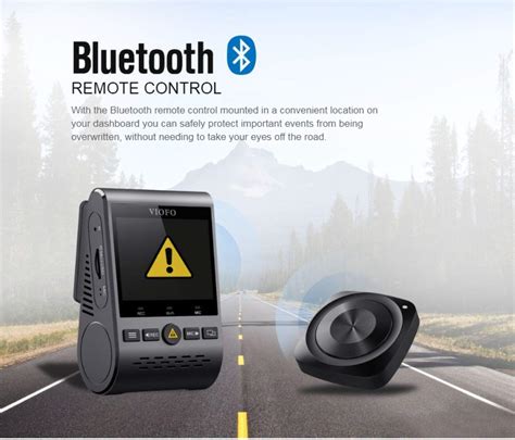 VIOFO Bluetooth Remote Control for A129 Dual Channel Dash Camera ...