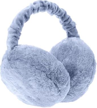 Buy Alexvyan Light Blue Foldable Earmuff Warmers for Girls Boys Warm ...