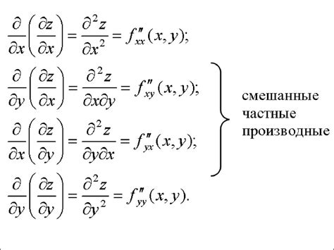 Частные производные функции - online presentation