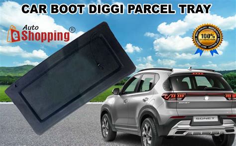 Auto E-Shopping Car Parcel Trey Diggi Luggage Tray in Pefect Fitting ...