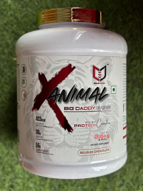 Muscle Doctor XAnimal Big Daddy Gains Whey Protein complex (2.5KG ...