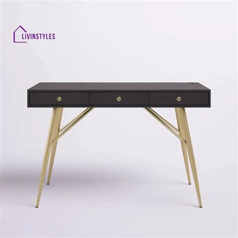 Alina Solid Sheesham Wood Study Table for Students – LivIn Styles
