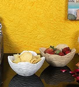 Buy NikkisPride Marble Urli Set of 02 Online at Low Prices in India ...