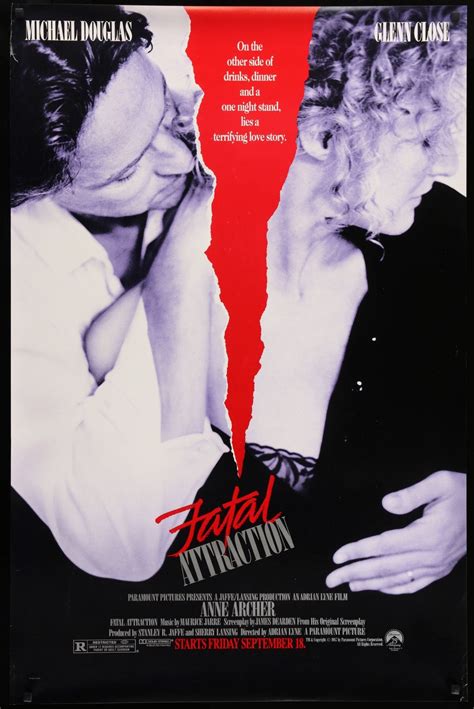Fatal Attraction (1987) Original Half-Subway Movie Poster - Original ...