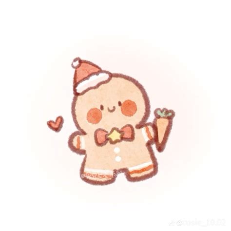 Gingerbread man | Cute drawings, Cute doodles, Cute doodle art