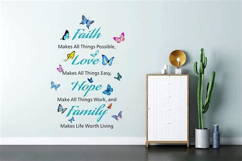 Heshengzaixian Faith Makes All Things Possible Inspirational Quotes ...