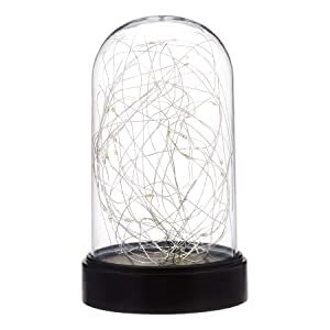 Buy Amazon Brand - Solimo 40 LED Glass Jar Light for Home Décor ...