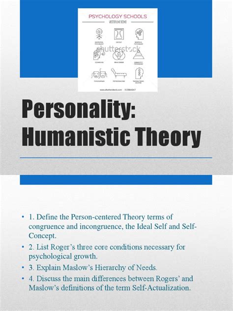 2-Personality - Humanistic Theory | PDF | Self Actualization | Humanistic Psychology
