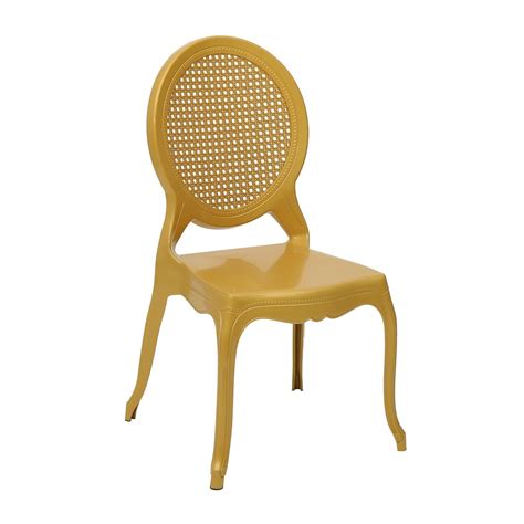 Nilkamal Grace Plastic Chair (Gold)