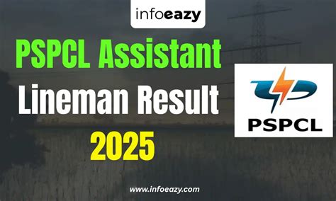 PSPCL Assistant Lineman Result 2025 Out, Download PDF @pspcl.in
