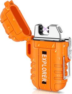 Triangle Ant Waterproof Flameless Electric Lighter-DualArc Plasma Beam ...