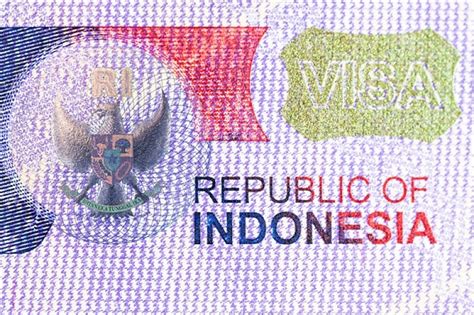 印尼签证类型详解 - 知乎