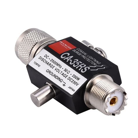 CA-35RS Coaxial Surge Protector 50ohm Lightning Antenna Surge Protector ...