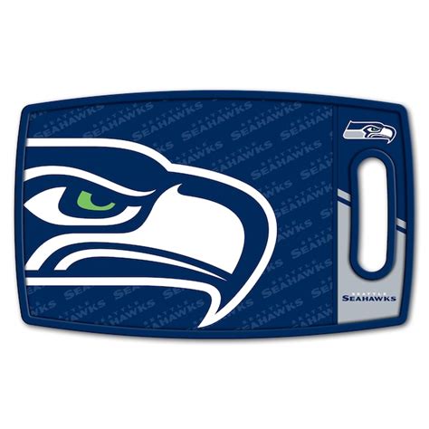 Sportula Seattle Seahawks Logo Series Cutting Board 9-in L x 14-in W ...