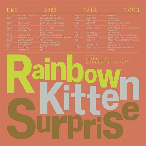 Tour news: The Voidz, Roisín Murphy, Rhett Miller, Rainbow Kitten ...